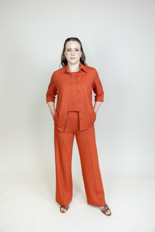 Camisa Marbella Telha